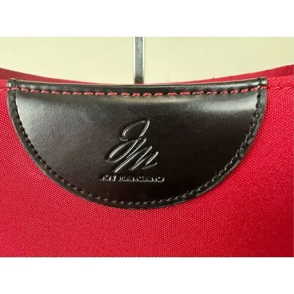 Joy Mangano Red Bucket Handbag‎ - Picture 5 of 11